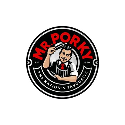 Mr Porky. Established 1960. The Nation's Favourite.